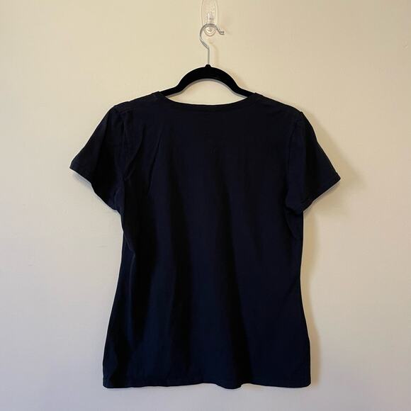 Disney Princess L short sleeve t-shirt cotton Aladdin movie casual black Genie - Picture 5 of 7